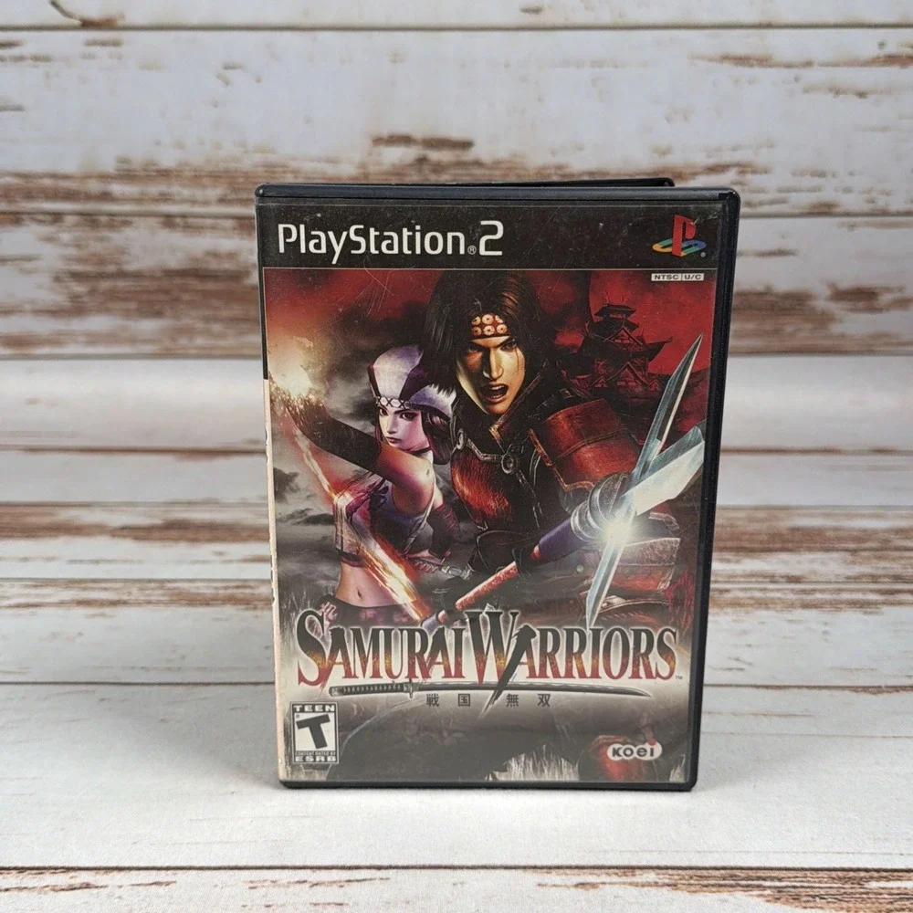 Samurai Warriors Sony PlayStation 2 PS2 2004 Koei NTSC Disc + Case No Manual